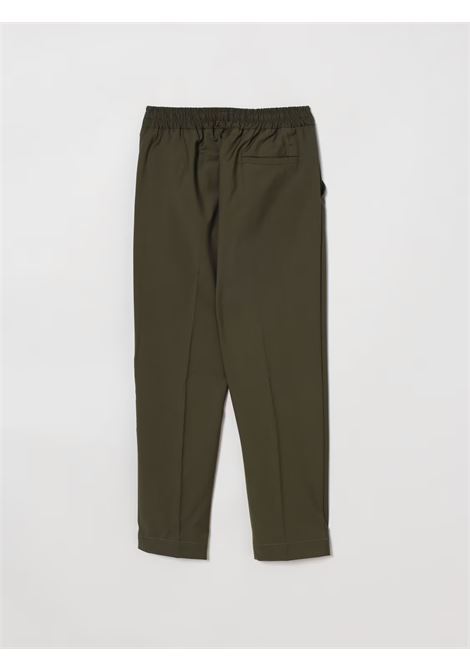 Pantaloni con coulisse PAOLO PECORA KIDS | PP4220OLIVA